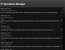 Tablet Screenshot of itopsmgr.blogspot.com