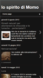 Mobile Screenshot of lospiritodimomo.blogspot.com