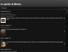 Tablet Screenshot of lospiritodimomo.blogspot.com