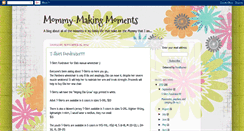 Desktop Screenshot of mommymakingmoments.blogspot.com