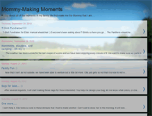 Tablet Screenshot of mommymakingmoments.blogspot.com