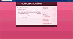 Desktop Screenshot of jobsexservicemassage.blogspot.com