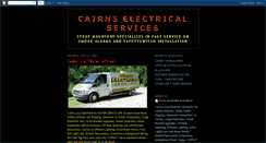 Desktop Screenshot of cairnselectricalservices.blogspot.com