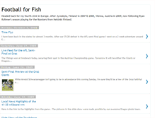 Tablet Screenshot of footballforfish.blogspot.com