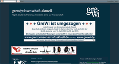 Desktop Screenshot of grenzwissenschaft-aktuell.blogspot.com