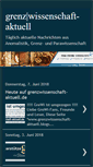 Mobile Screenshot of grenzwissenschaft-aktuell.blogspot.com