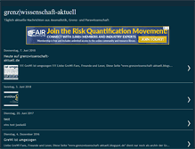 Tablet Screenshot of grenzwissenschaft-aktuell.blogspot.com