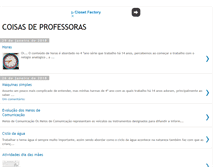 Tablet Screenshot of coisasdeprofessoras.blogspot.com