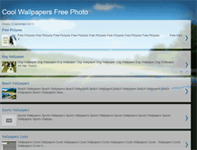 Tablet Screenshot of coolwallpapersfreephoto.blogspot.com