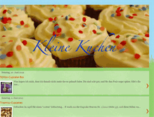 Tablet Screenshot of kleine-kuchen.blogspot.com