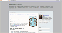 Desktop Screenshot of aneclecticmuse.blogspot.com