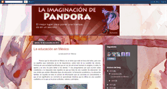 Desktop Screenshot of laimaginaciondepandorapoke.blogspot.com