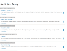 Tablet Screenshot of deveyish.blogspot.com