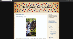 Desktop Screenshot of gallopingacrobatics.blogspot.com