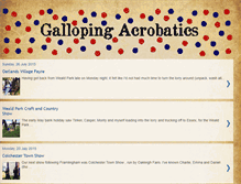 Tablet Screenshot of gallopingacrobatics.blogspot.com