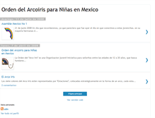 Tablet Screenshot of ninasdelarcoiris.blogspot.com