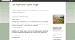 Desktop Screenshot of cherthollowfarm.blogspot.com