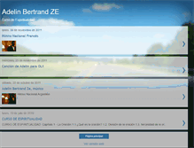Tablet Screenshot of adelinbertrandze.blogspot.com