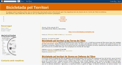 Desktop Screenshot of bicicletadaebre.blogspot.com