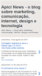 Mobile Screenshot of apicinews.blogspot.com