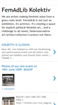 Mobile Screenshot of femadlibkolektiv.blogspot.com