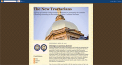 Desktop Screenshot of newtractarians.blogspot.com