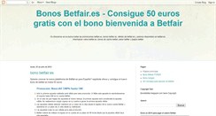 Desktop Screenshot of bonobetfair.blogspot.com