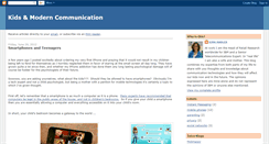 Desktop Screenshot of kids-communication.blogspot.com