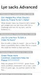 Mobile Screenshot of lysacadvanc.blogspot.com