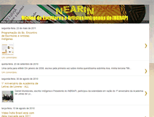 Tablet Screenshot of escritoresindigenas.blogspot.com