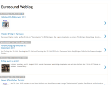 Tablet Screenshot of eurosound-tanzband.blogspot.com