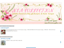 Tablet Screenshot of neacollectionflowers.blogspot.com