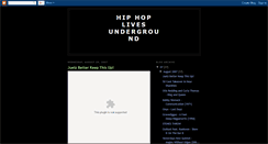 Desktop Screenshot of hiphoplivesug.blogspot.com