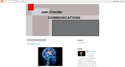 Desktop Screenshot of joanchandlertoday.blogspot.com