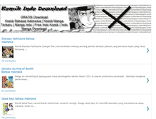 Tablet Screenshot of komikindownload.blogspot.com