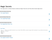 Tablet Screenshot of freemagicsecret.blogspot.com