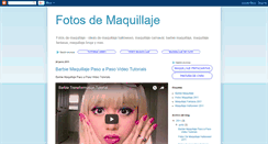 Desktop Screenshot of maquillajefotos.blogspot.com