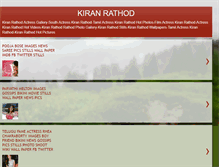 Tablet Screenshot of kiran-rathod.blogspot.com