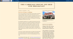 Desktop Screenshot of carriagehouseinn.blogspot.com