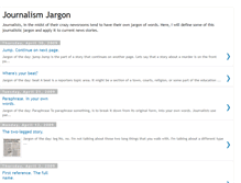 Tablet Screenshot of journalismjargon.blogspot.com