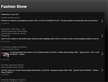 Tablet Screenshot of fashions-show.blogspot.com