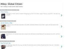 Tablet Screenshot of mikeglobalcitizen.blogspot.com