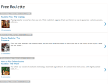 Tablet Screenshot of free-roulette-games.blogspot.com