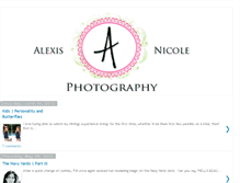 Tablet Screenshot of alexisnicolephoto.blogspot.com