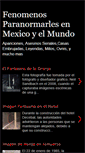 Mobile Screenshot of mexico-paranormal.blogspot.com
