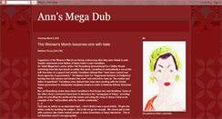 Desktop Screenshot of annsmegadub.blogspot.com