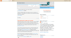 Desktop Screenshot of brianfactor.blogspot.com