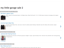 Tablet Screenshot of mylittlegaragesale2.blogspot.com
