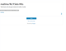 Tablet Screenshot of maxima969.blogspot.com
