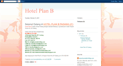 Desktop Screenshot of hotelplanb.blogspot.com